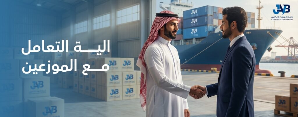 الية التعامل مع الموزعين