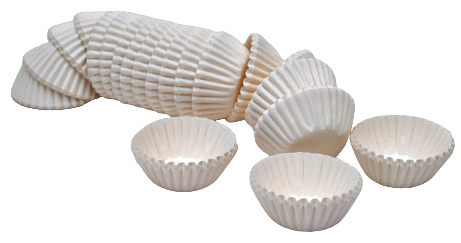 ورق كوب كيك ابيض