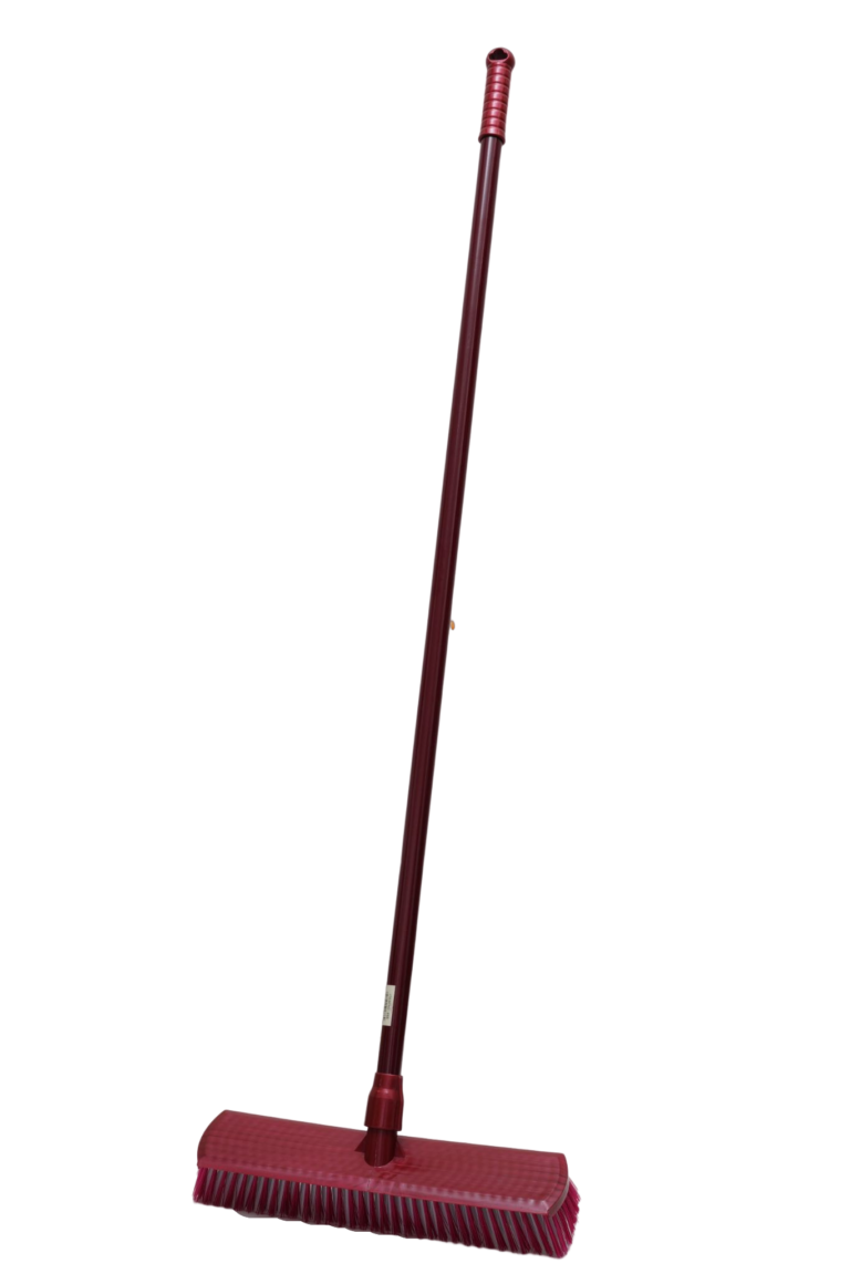 فرشة بلاط خشن بعصا طويلة